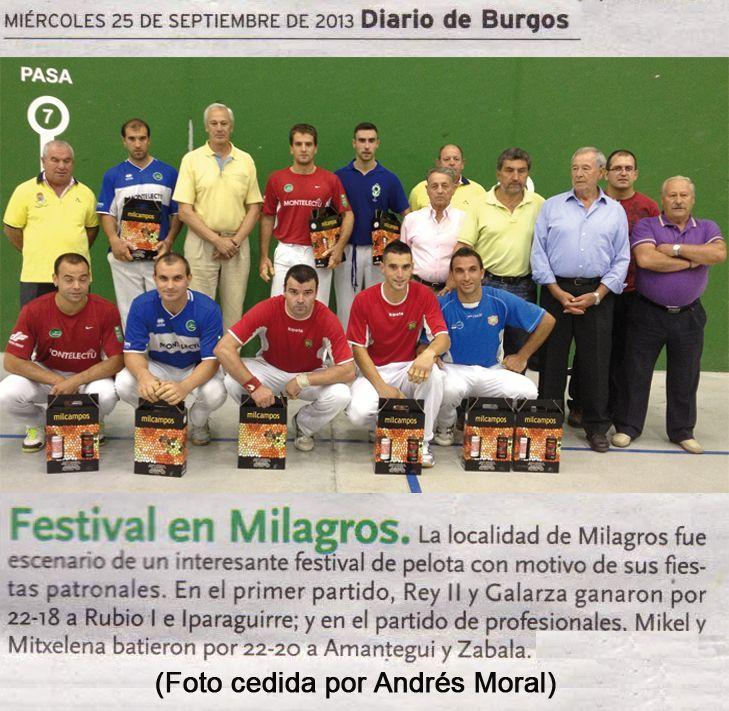 Fronton Fiestas 2013